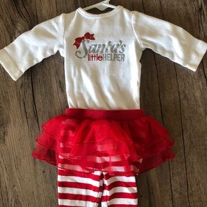 Carter’s baby girl holiday outfit